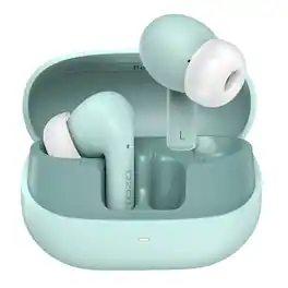 TOZO - E2 Powerful Bass Earbuds Wireless, AI ENC Mic, 30H, Clear Call, APP Customize 32EQ, Bluetooth 5.3 Earphones, Low-latency - Green