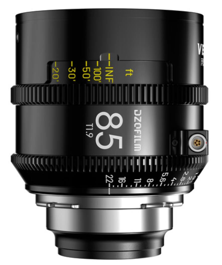 85mm  
T1.9  
DZOFILM  
22 16 11 8 5.6 4 2.8  
-20' -30' -50' -100' --INF ft