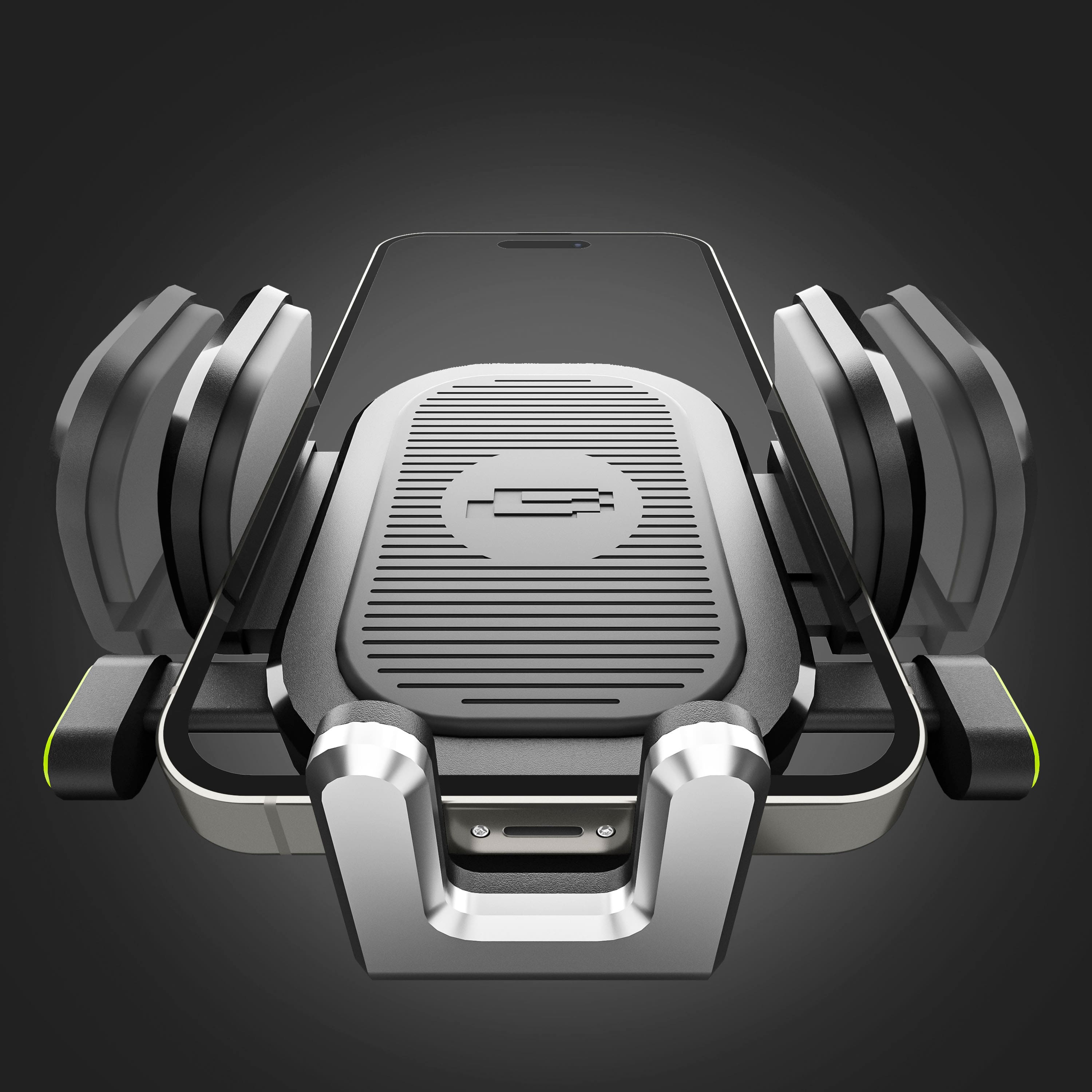 Alt View 15. Bracketron - OneClick Flex Window, Dash & Vent Mount - Black.