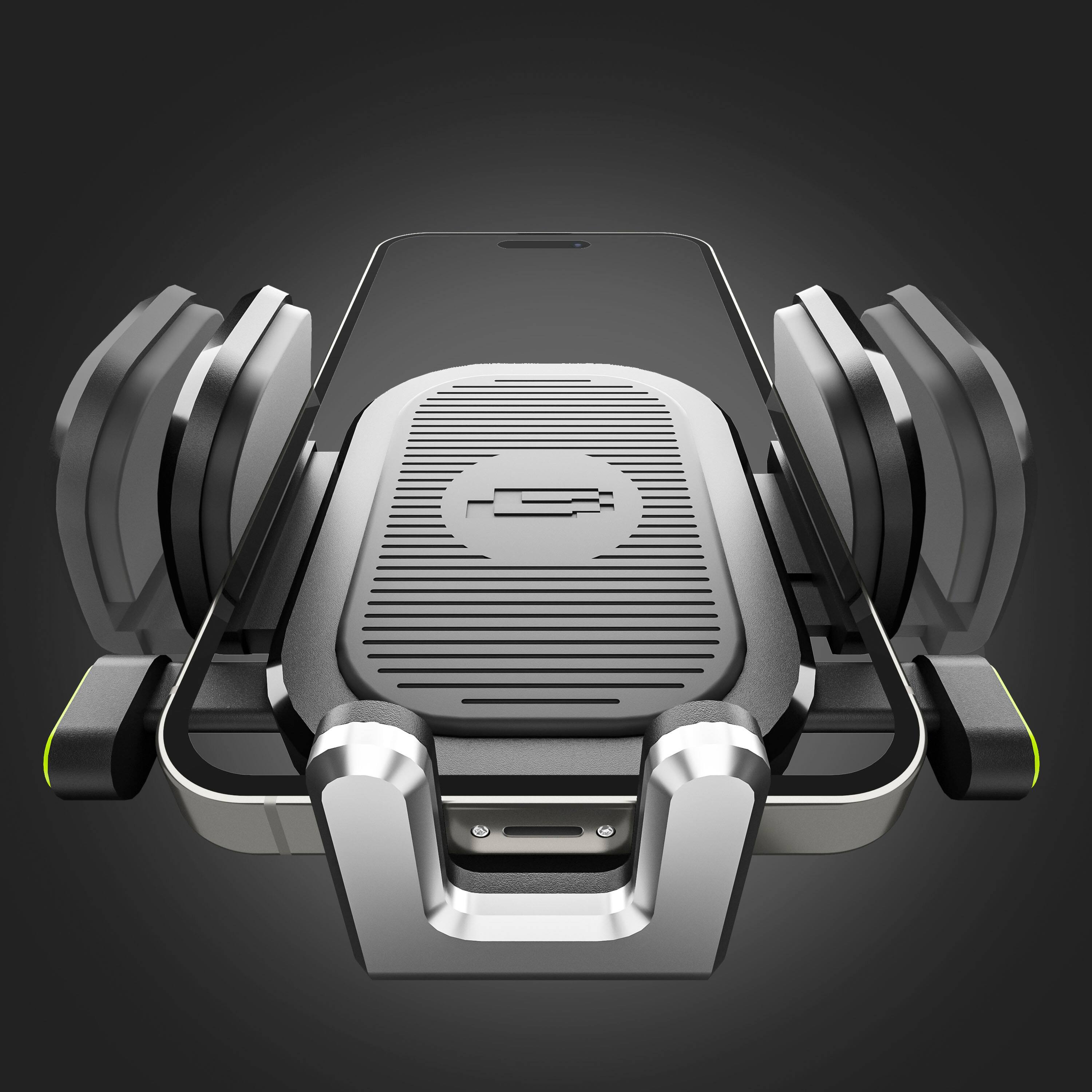 Alt View 15. Bracketron - OneClick Flex Window, Dash & Vent Mount - Black.