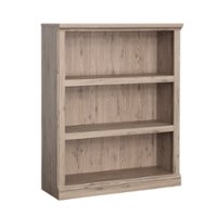 Sauder - 3 Shelf Bookcase Lo - Laurel Oak® - Front_Zoom