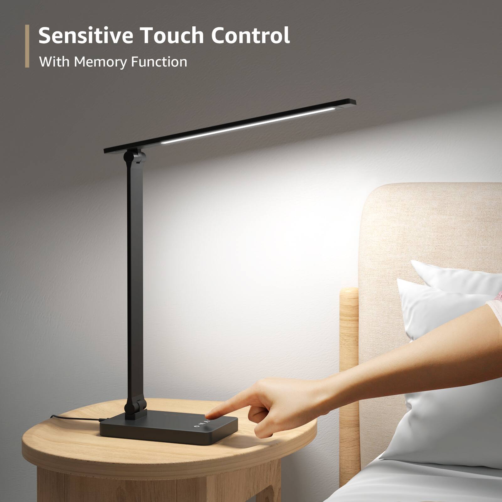Sensitive Touch Control  
With Memory Function
