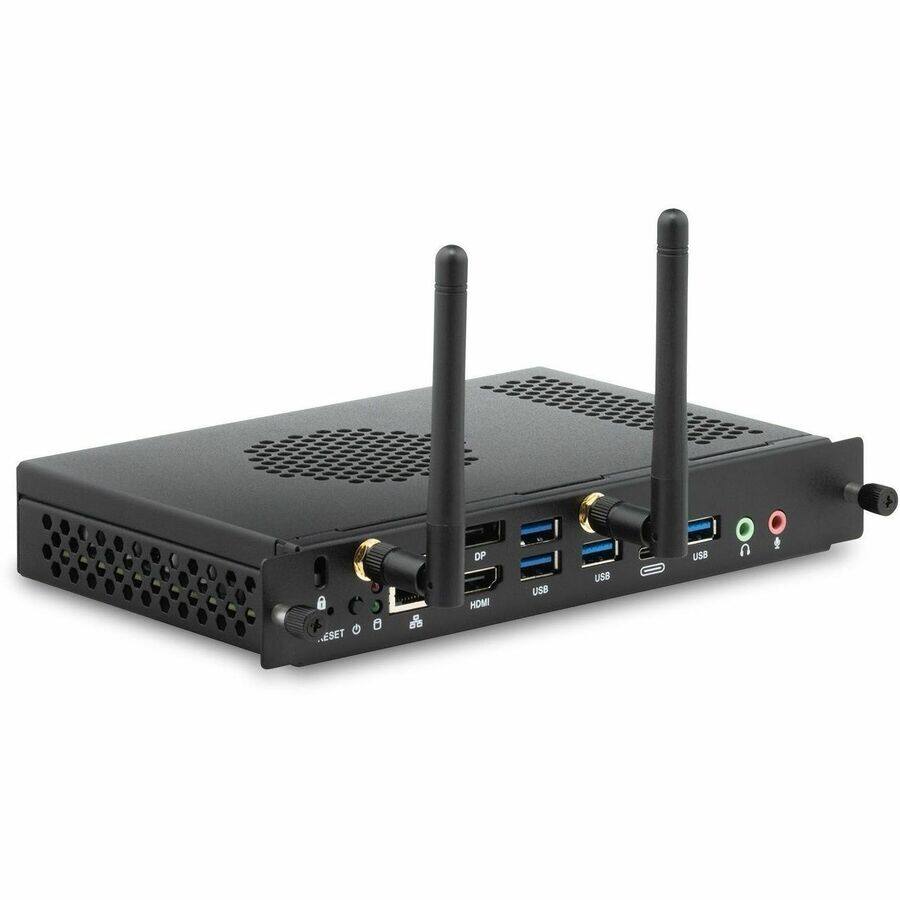 The text on the image reads:

- "ESET"
- "DP"
- "HDMI"
- "USB"
- "USB"
- "USB"
- "USB"
- "SET"