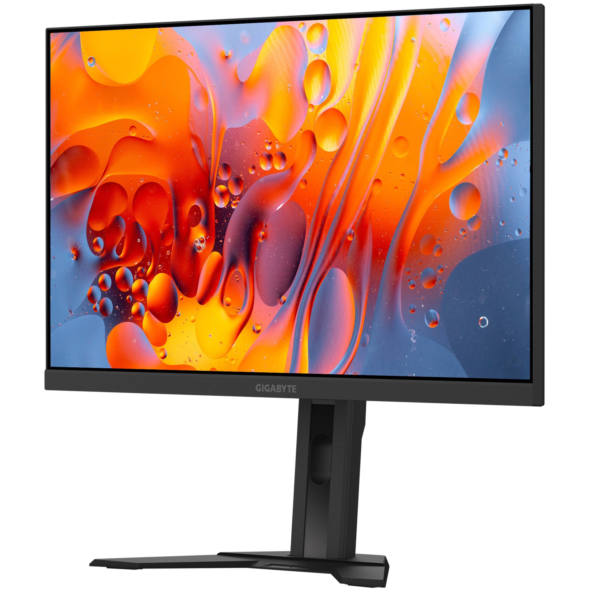Angle. GIGABYTE - M27UA 27" SS IPS LED UHD 160Hz FreeSync Premium Gaming Monitor with HDR (HDMI, DisplayPort, Type C) - Black.