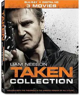 Taken: 3-Movie Collection - BLU-RAY