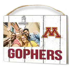 Jardine - Minnesota Golden Gophers 8'' x 10'' Weathered Clip It Frame - White