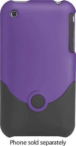 Front Standard. iFrogz - Luxe Case for Apple® iPhone® 3G and 3GS - Grape.