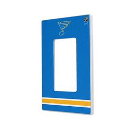 Keyscaper - St. Louis Blues Single Rocker Lightswitch Plate - Multicolor