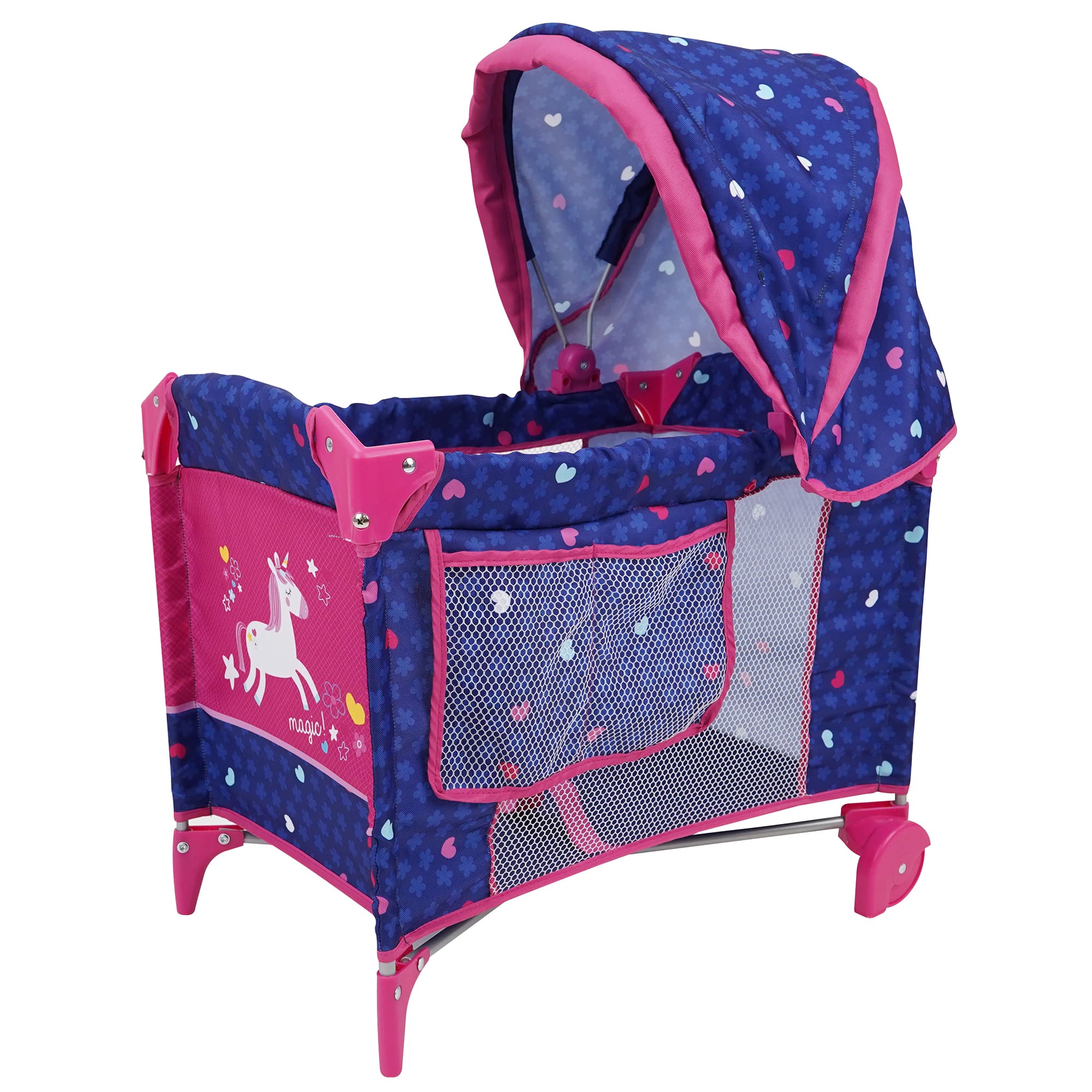 509 Crew - Unicorn Doll Pack & Play Yard, for Ages 3 and Up