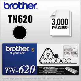 Brother - TN620 Toner Cartridge - Black