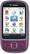 Front Standard. T-Mobile - Hauwei Tap 3G Mobile Phone - Purple.