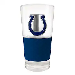 Great American Products - Indianapolis Colts 22oz. Pilsner Glass with Silicone Grip - Blue