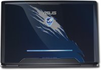 Front Standard. Asus - Laptop with Intel® Core™2 Duo Processor - Blue/Black.