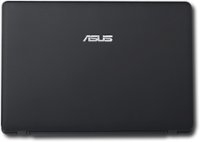 Front Standard. Asus - Eee PC Netbook with Intel® Atom™ Processor - Black.