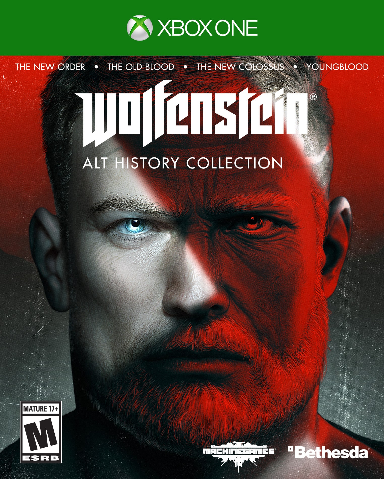 Front. Bethesda - Wolfenstein: The Alternative History Bundle.