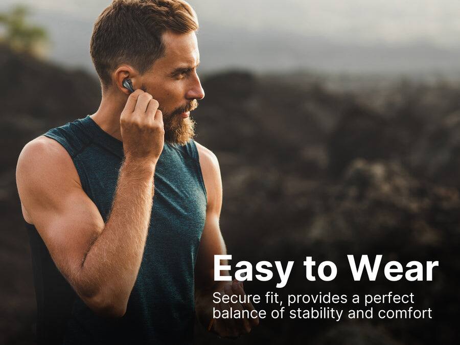 Easy to Wear  
Secure fit, provides a perfect balance of stability and comfort