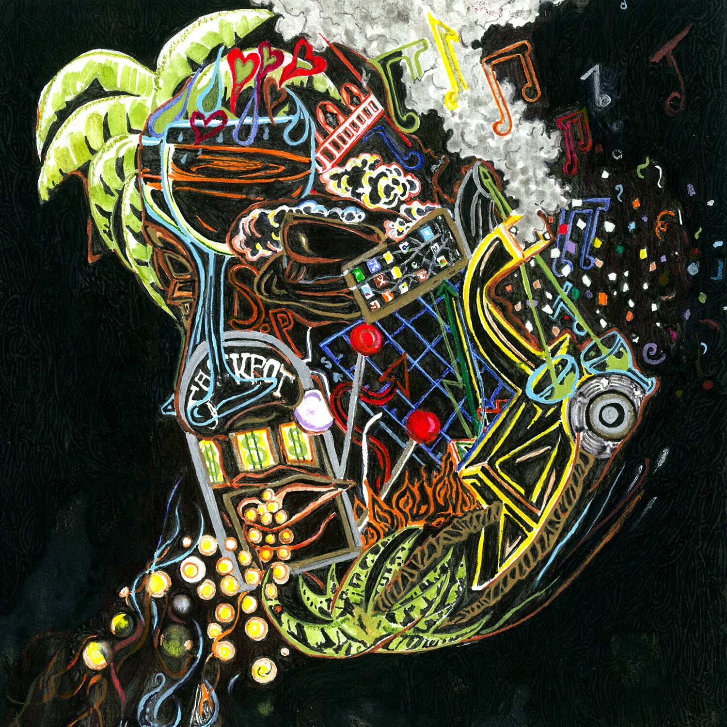 Front. Dick Stusso - S.P.   - VINYL LP.