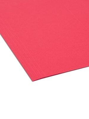 Alt View 3. Smead - FasTab Hanging File Folders, 1/3 Cut, Letter Size, Multicolor, 18/Box - Assorted Colors.
