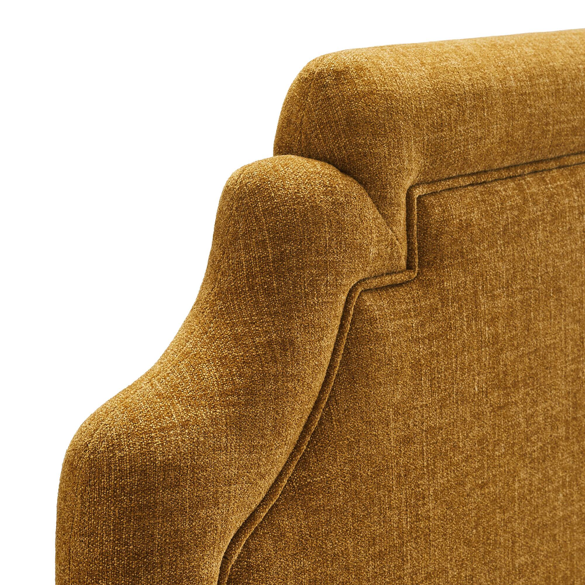 Alt View 4. Modway - Magnolia Upholstered Fabric Headboard by Modway - Copper.