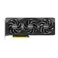 PNY - GeForce RTX 5070 12GB OC GDDR7 PCI Express 5.0 Graphics Card with Triple Fan - Black - Front_Zoom