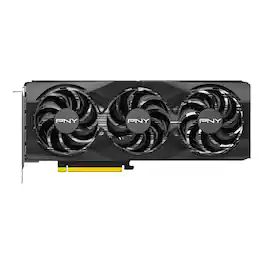 PNY - GeForce RTX 5070 12GB OC GDDR7 PCI Express 5.0 Graphics Card with Triple Fan - Black