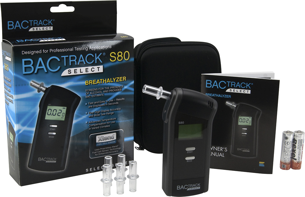 BACtrack S80 Professional Breathalyzer Black S-80 - Best Buy