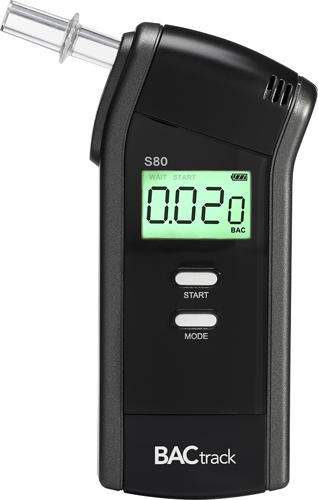 BACtrack S80 Professional Breathalyzer Black S-80 - Best Buy