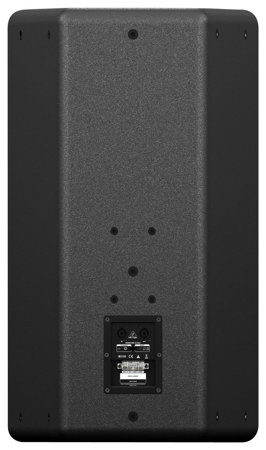 Back Standard. Behringer Eurocom - 12" Loudspeaker (Each) - Black.