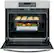 Alt View 14. GE - 30" Built-In Single Electric Wall Oven - Stainless Steel.