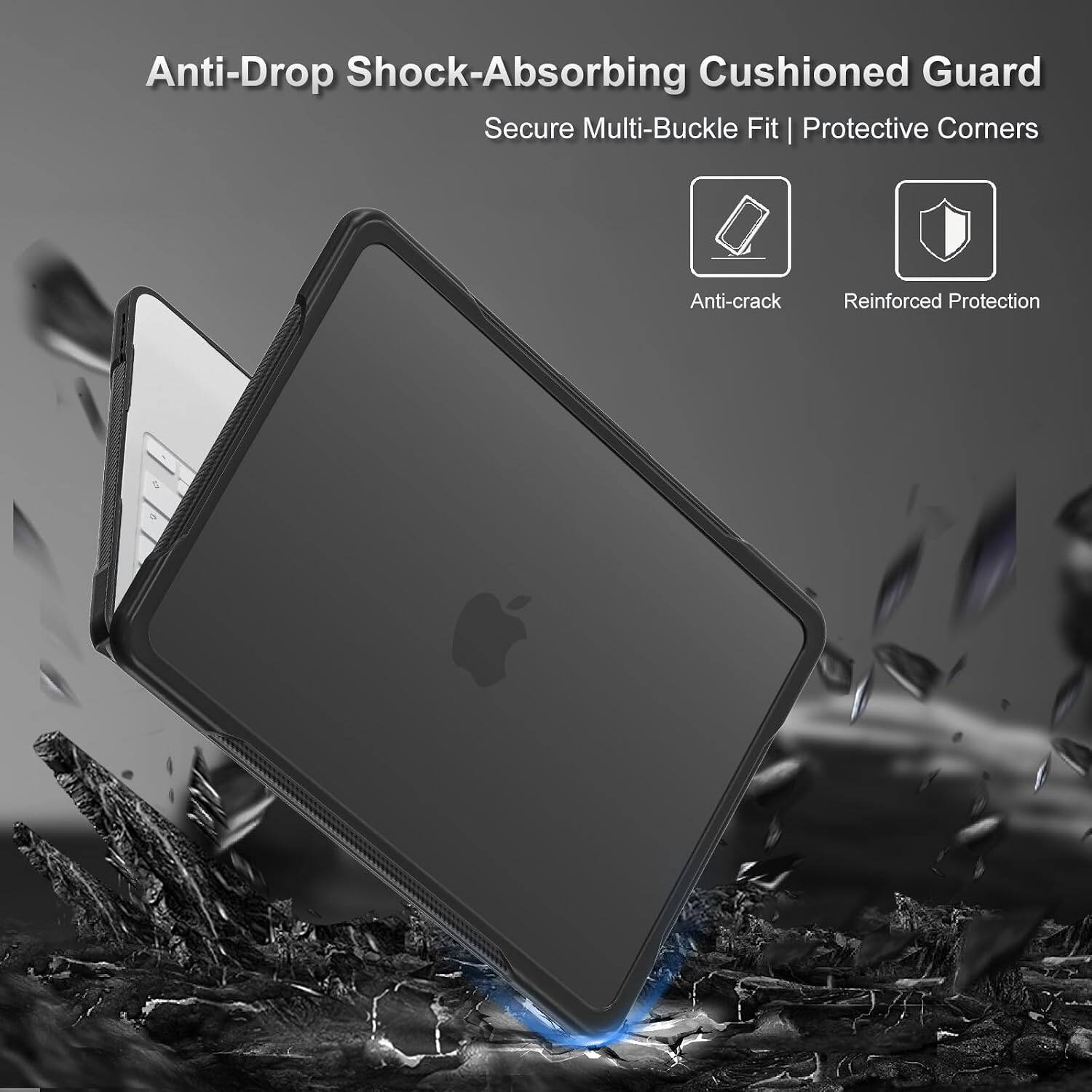 mosiso For MacBook Neo Case 13 inch A3404 A18 Pro Chip 2026, Crack ...