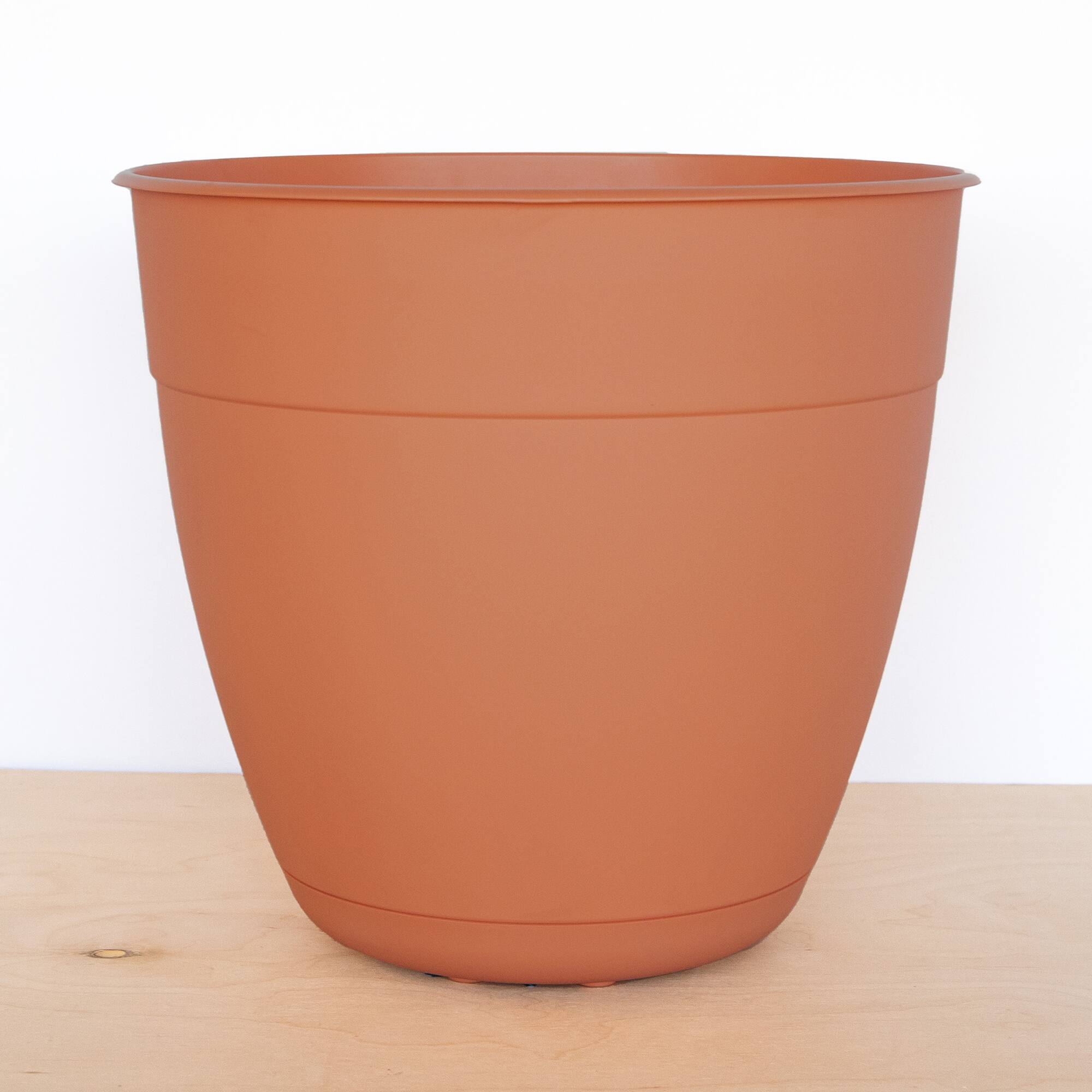 Alt View 5. Bloem - Terra Cotta 12" - Dayton Pot Planter.