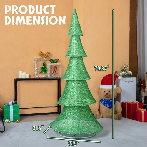 PRODUCT DIMENSION  
70.87" x 31.5" x 31.5"