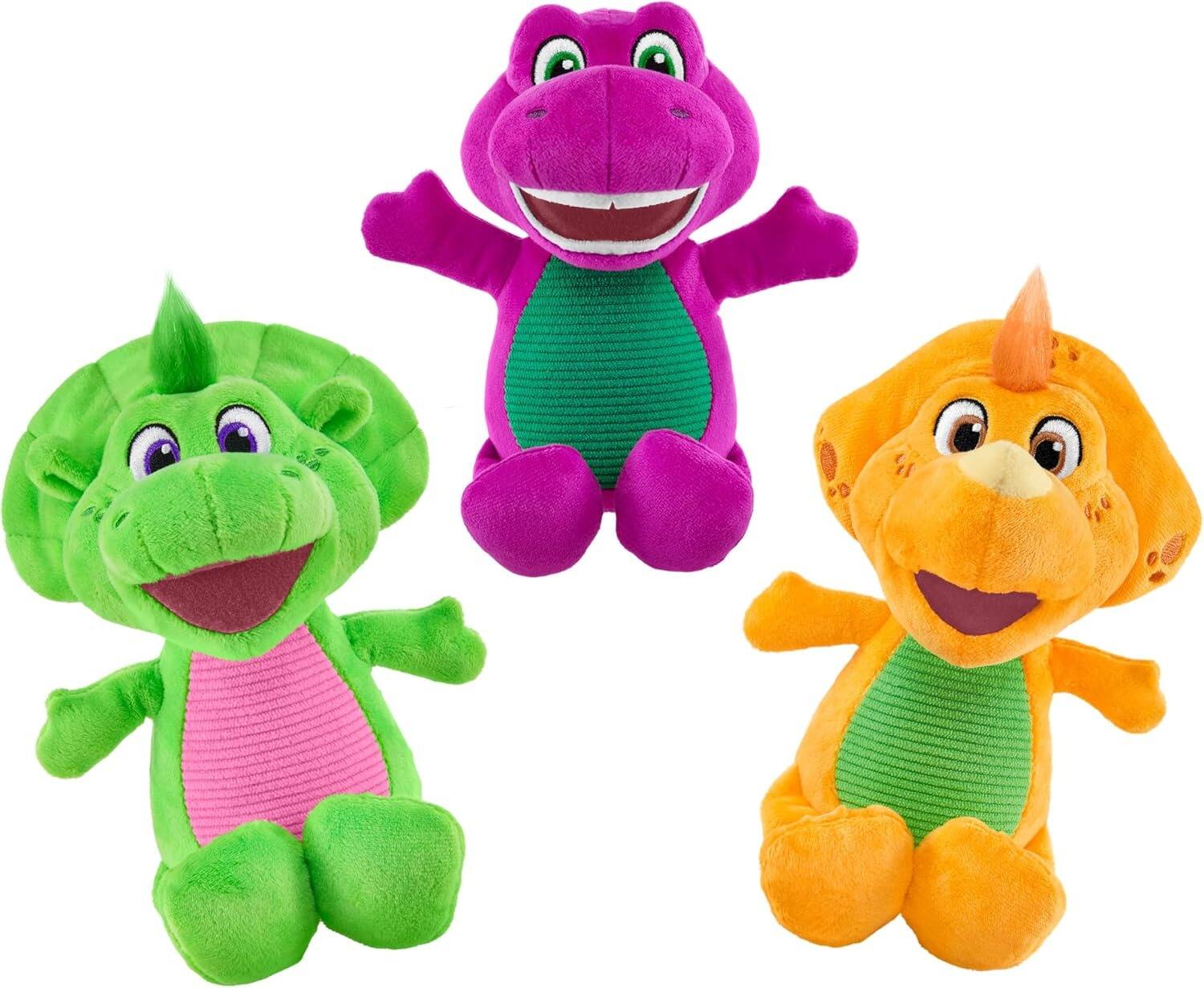 Alt View 5. Fisher Price - Fisher Price - Barney's World: Barney 8" Plush   - Collectibles - Multicolor.