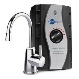 InSinkerator - HOT250 Instant Hot&Cold Water Dispenser System, Single-Handle Drinking Water Faucet w/ 2/3-Gallon, Stainless Steel Tank - Chrome