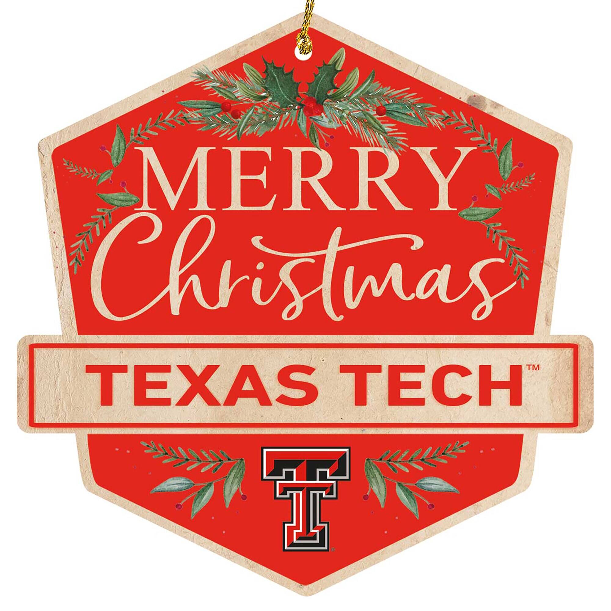 MERRY Christmas  
TEXAS TECH  
T