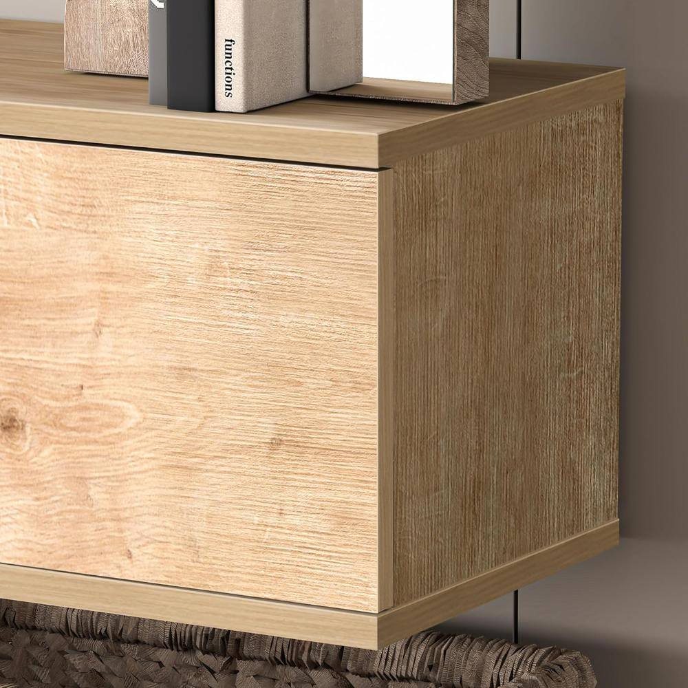 Alt View 4. Atelier Mobili - Floating TV Stand 70 Inch Wall Mounted Entertainment Center - Brown.