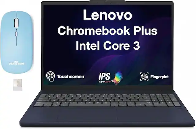 Lenovo Chromebook Plus Intel Core 3
DOCK TORM
Touchscreen
IPS SuperCLEAR
Fingerprint