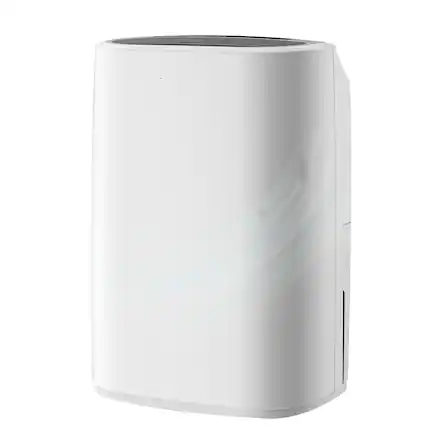 Front. BEARSOLIM - 2500 Sq.Ft Dehumidifier for Home Basement,34 Pints Dehumidifier with Drain Hose with Smart Humidity Control - white.