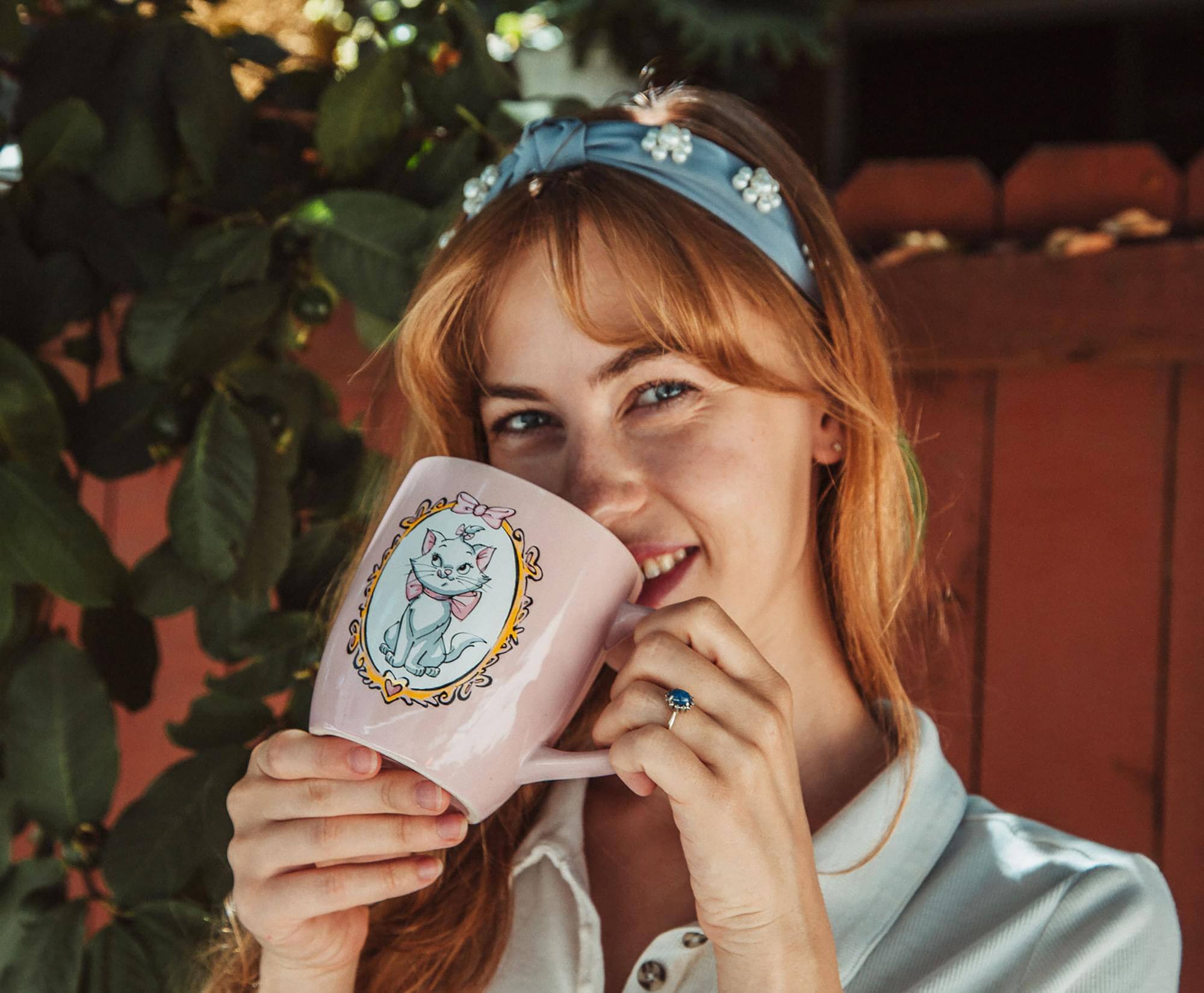 Alt View 3. Silver Buffalo - Disney The Aristocats Marie Purrfect Frame Ceramic Mug | Holds 18 Ounces - Pink.