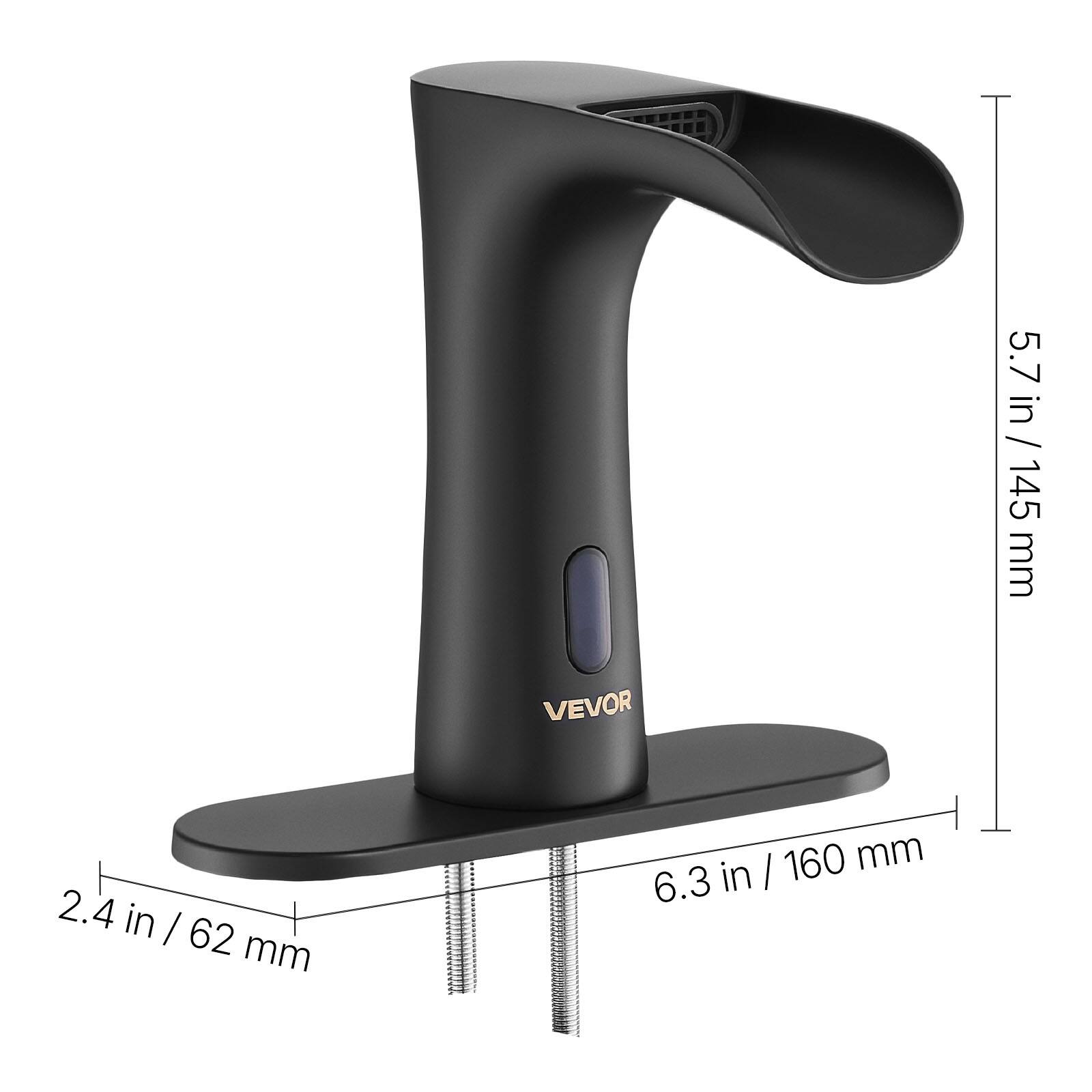 5.7 in / 5.7 in / 145 mm  
VEVOR  
2.4 in / 62 mm  
6.3 in / 160 mm