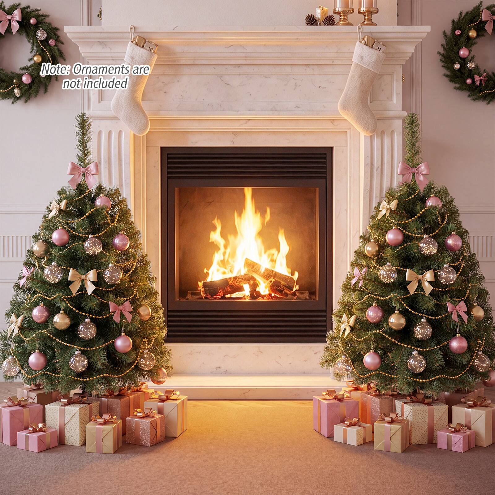 Note: Ornaments are not included