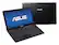 Front Standard. Asus - 17.3" Laptop - 8GB Memory - 750GB Hard Drive - Black.