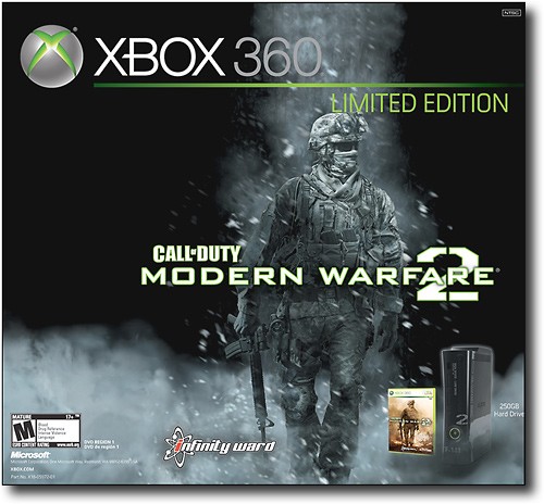 Microsoft Xbox 360 Elite Call Of Duty: Modern Warfare 2 Limited