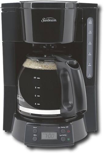 Sunbeam 12 Cup Coffeemaker Svx23 Best Sunbeam 12 Cup Coffeemaker Black