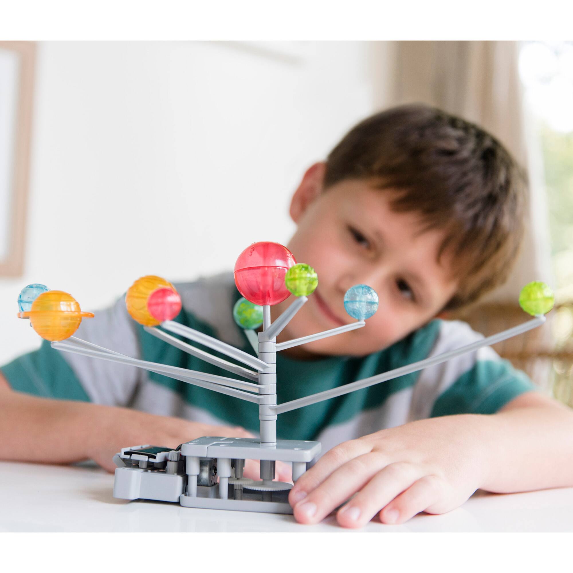 Alt View 2. 4M - 4M: Green Science Solar System - DIY Rotating Planetarium, Solar & Battery Power.