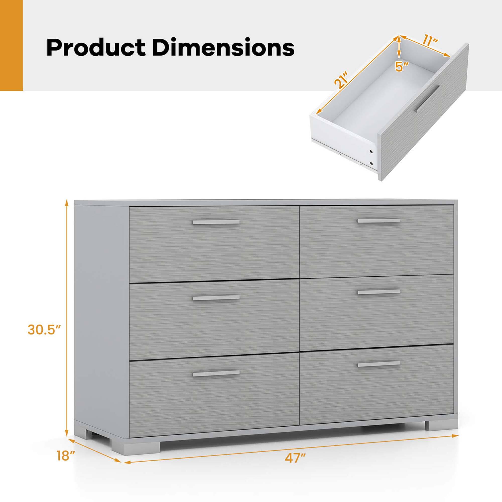 Product Dimensions: 18" x 30.5" x 47", 21" x 5" x 11"