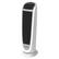 Front. Lasko - Ceramic Tower Heater - Silver/Black.