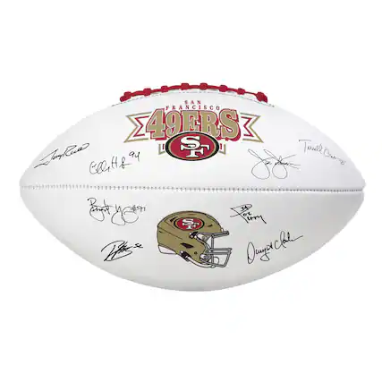 SAN FRANCISCO 49ERS
- Tony Rice
- Colt McCoy '94
- Patrick Willis '97
- Joe Montana
- Terrell Owens
- Dwight Clark