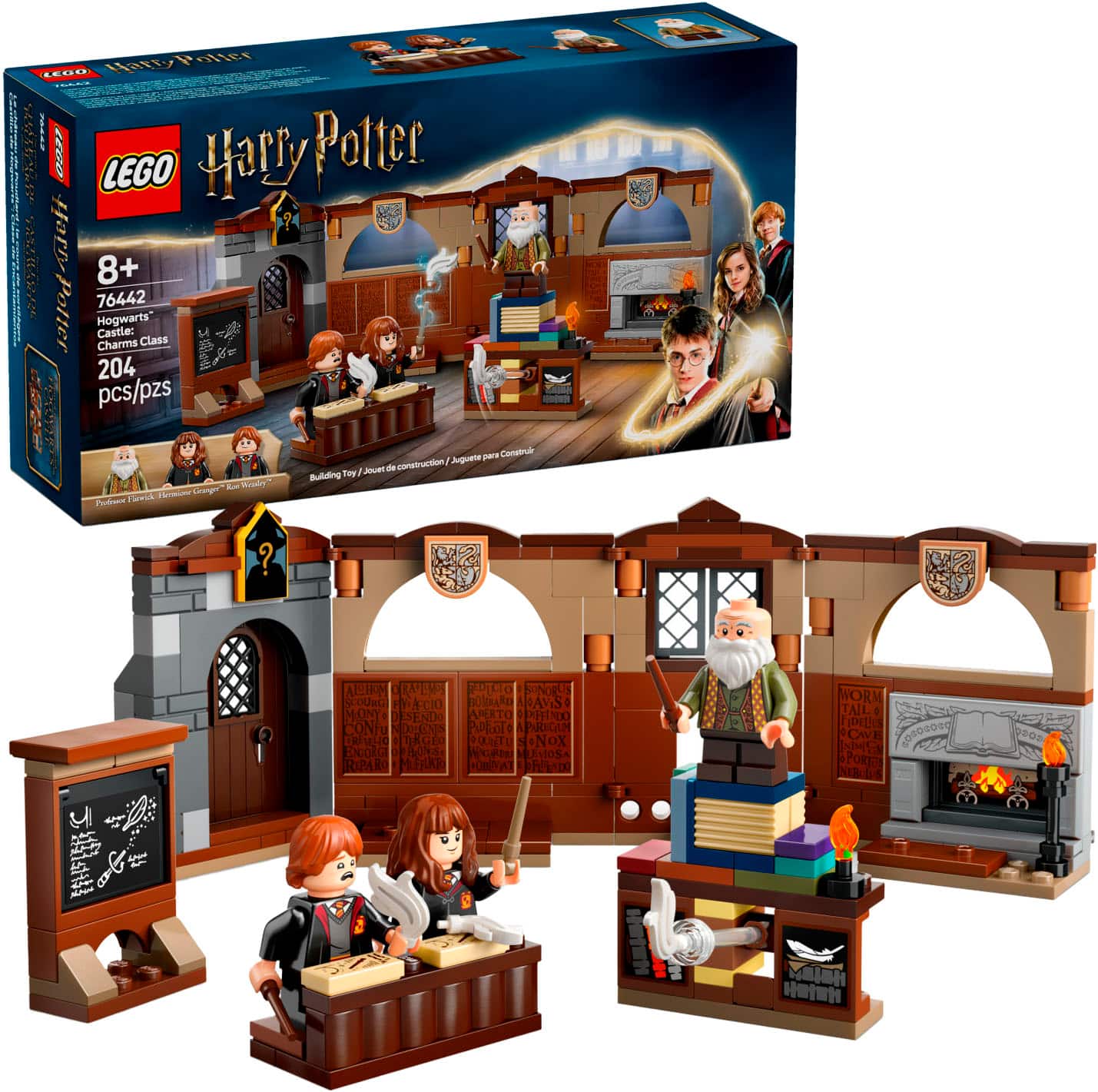 LEGO - Harry Potter Hogwarts Castle: Charms Class Building Toy 76442 - Front_Zoom