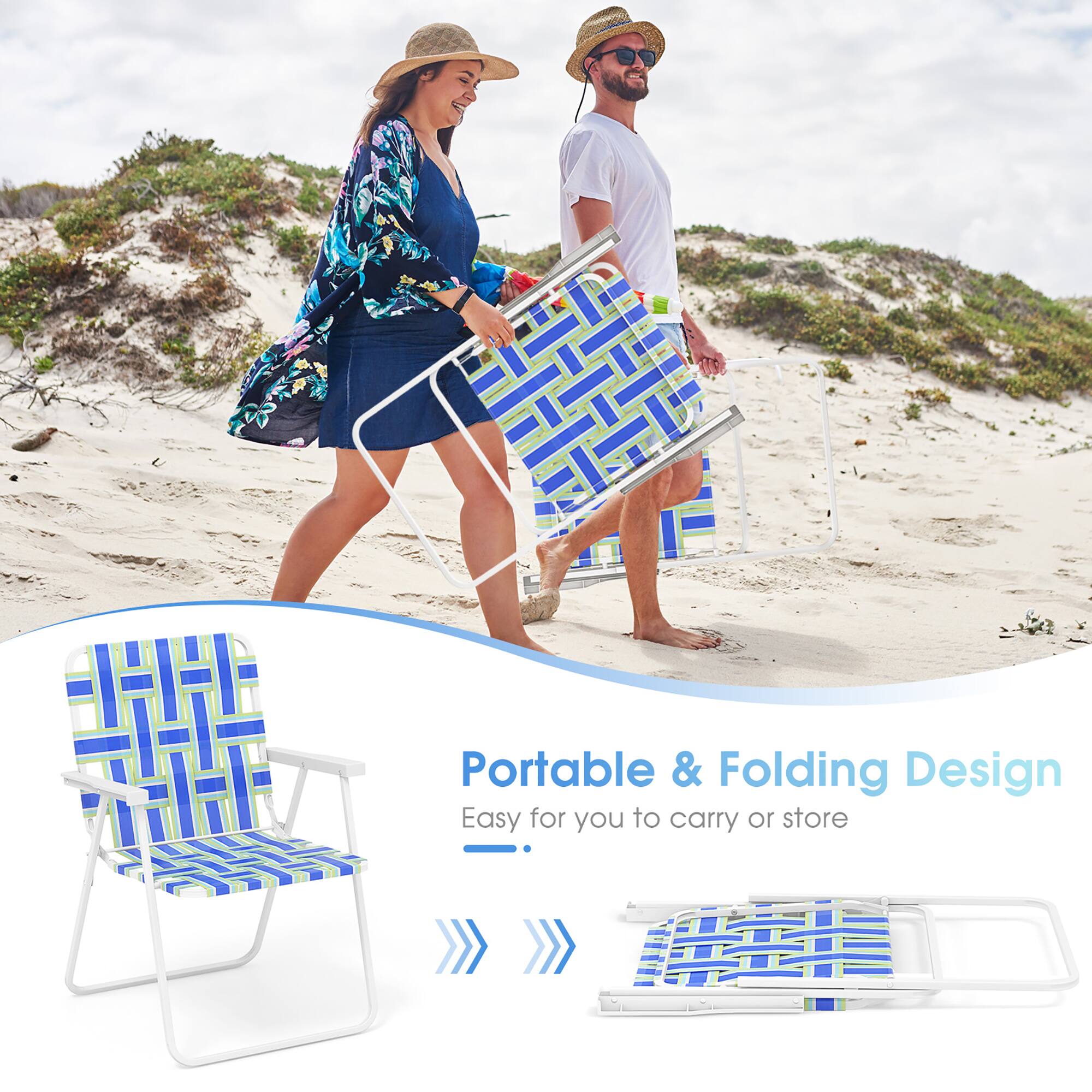 Portable & Folding Design  
Easy for you to carry or store